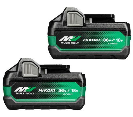 HiKoki BSL36A18X MULTI VOLT Li-ion akkumulátor, 36V, 2.5 Ah = 18V, 5.0Ah, 2 db/csomag termék fő termékképe